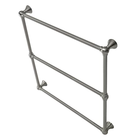Kingston Brass DTC323019SN 30-Inch Wall Mount Towel Rack, Brushed Nickel DTC323019SN